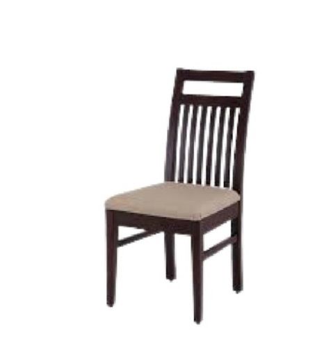 Indoor Plain Solid Brown H 36 X W 24.5 X D 24 Inches Wooden Chairs
