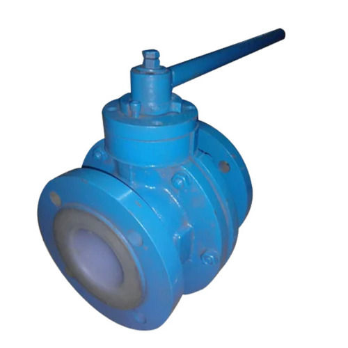 Matt Finished Manual High Pressure Ptfe Lined Ball Valve For Pipe Fittings Use Caliber: 00