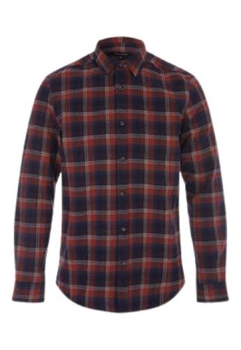 Mens Checked Casual Wear Full Sleeve Cotton Shirts Age Group: Above 18