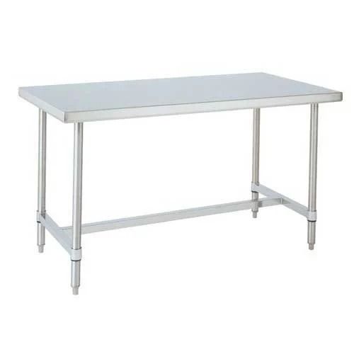 Machine Made Polished Finish Stainless Steel Table For Kids Room Use