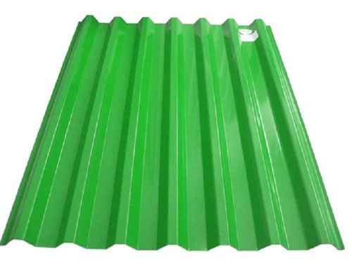 Rectangualr High Impact Strength Mild Steel Roofing Sheet For Construction  Heat Transfer Coefficient: 2.4 W/M2 K