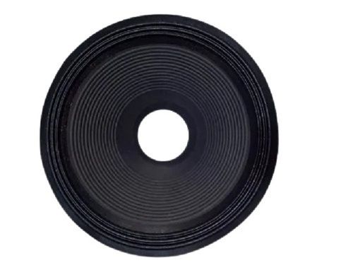 Black Round Low Density Stiffness High Performance Paper Speaker Cone ...