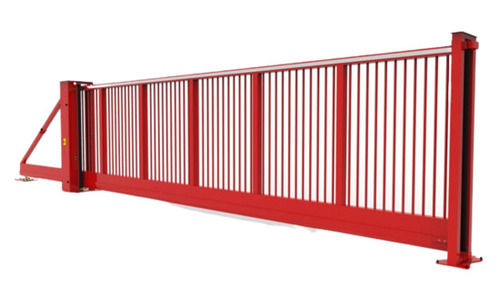 Sliding Opening Spray Paint Mild Steel Welding Modern Heavy Duty Gate  Arm Length: 00 Inch (In)