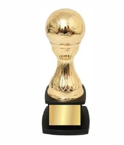 Various Colors 10 Inch Polished Round Brass Trophy