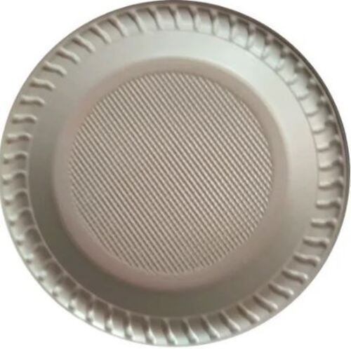 12 Inches Round Plain Disposable Plastic Plate For Party And Event