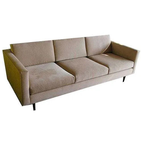 2.5 Foot Comfortable Modern Solid Wooden Three Seater Sofa