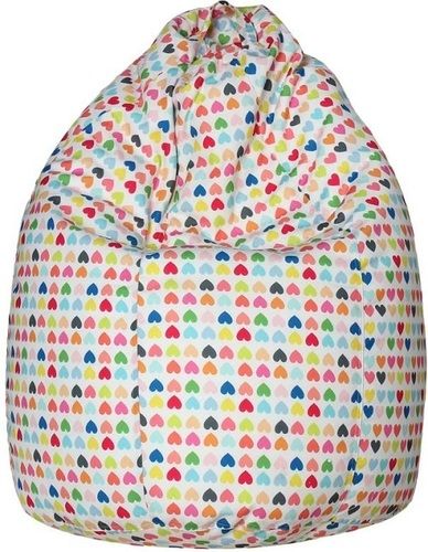 3X4 Feet Teardrop Shape Canvas Bean Bag For Home