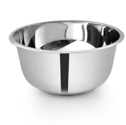 Gray 4Mm Glossy Finish Stainless Steel Bowls