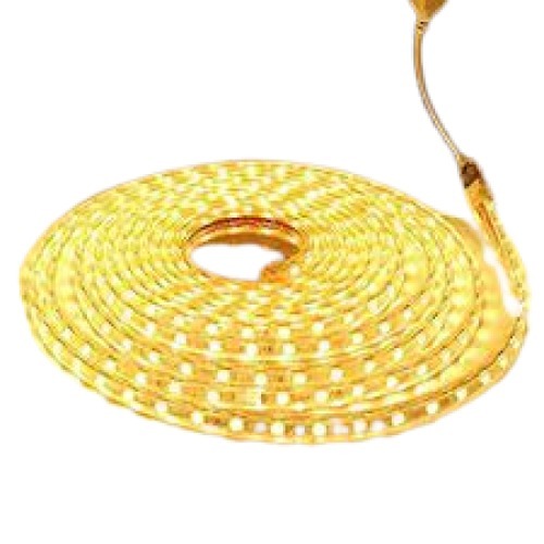 5 Meter Unique Design Cool Yellow Flexible Plastic LED Light Strip - Flexible Shape 220V Input Voltage 2700K-6500K Color Temperature | Indoor Use 25Â°C to 55Â°C Operating Range