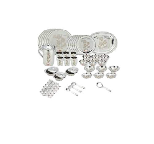 51 Pieces Stainless Steel Dinner Set