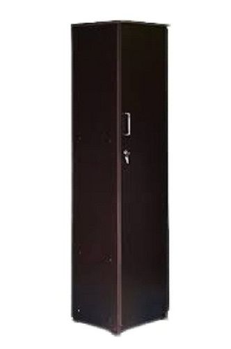 Machine Made Contemporary Style Single Door Wooden Wardrobe