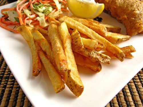 Crispy And Crunchy Deep Fried Salted French Fries Snacks