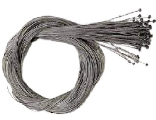 Galvanized Iron Three Wheeler Cable - 6.5 Mm Size, 12 X 21 Dimension, Grey Color | Durable, Corrosion Resistant, High Tensile Strength, Optimum Finish