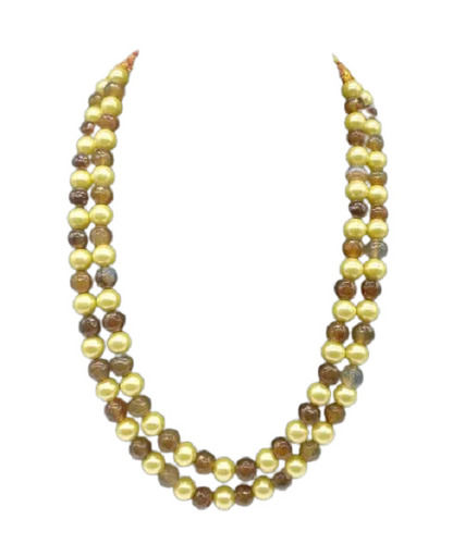 Line Shell Pearl Necklace