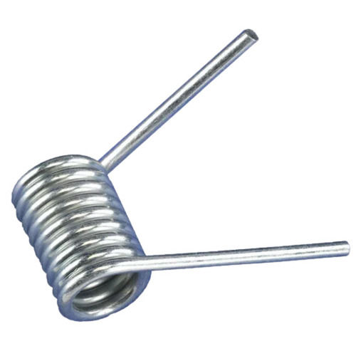 Silver Polished Finish Stainless Steel Cylinder Torsion Spring For Industrial Use