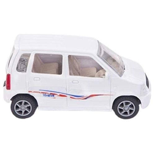 White Pull Back Pvc Plastic Toy Car