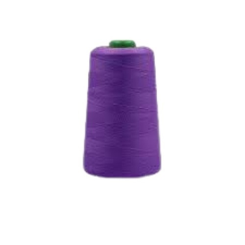 Elongation At Break Purple Plain Polyester Sewing Thread at Best Price
