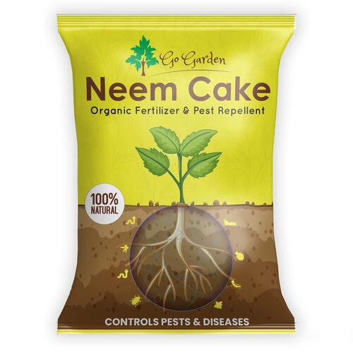 100% Natural Organic Fertilizer Neem Cake And Pest Repellent