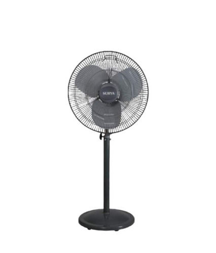 220 Voltage 50 Watt 500 Mm Sweep Corded Electric 3 Blades Pedestal Fan Blade Material: Aluminium