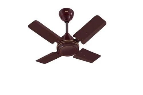 3-Star Corrosion Resistance Plain Polished Small 4 Blade Metal Ceiling Fans Blade Diameter: 8 Inch (In)