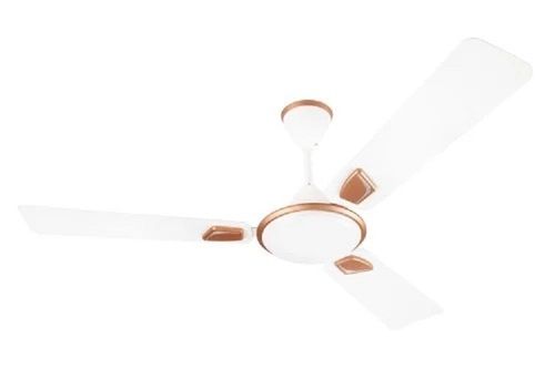 3-Star Stylish Corrosion Resistance Plain Polished Metal 3 Blade Ceiling Fan Blade Diameter: 20 Inch (In)