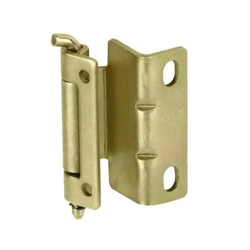 Golden 5 Inch Bronze Lightweight Coated Iron Panel Hinges For Industrial Use 