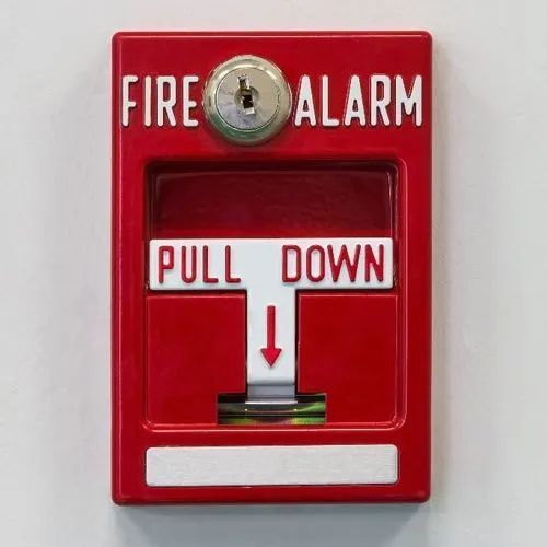 Automatic Red Fire Alarm System For Industrial Use