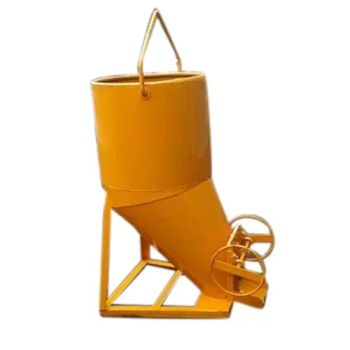 Yellow Concrete Buckets
