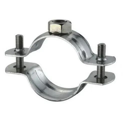 Silver Corrosion Resistant Polish Finished Stainless Steel Clamp For Industrial Use