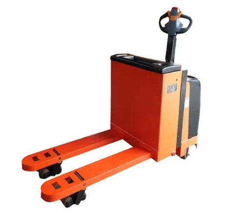 Manually Controlled Color Coated Electric Pallet Truck With Four Wheel