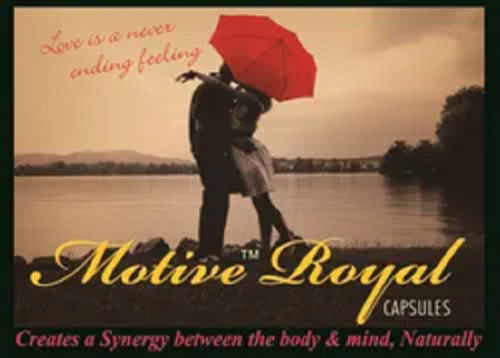 Motive Royal Herbal Capsules Age Group: For Adults