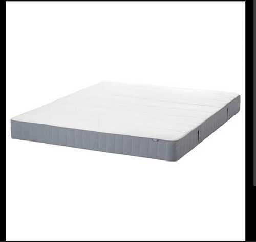 White Rectangular Shape Plain Cotton Mattress For Home And Hotel Use