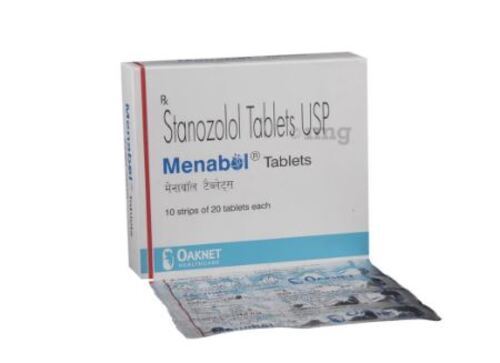 Stanozolol Menabol Tablets Usp (Pack Of 10X20 Tablets) Shelf Life: 1 Years