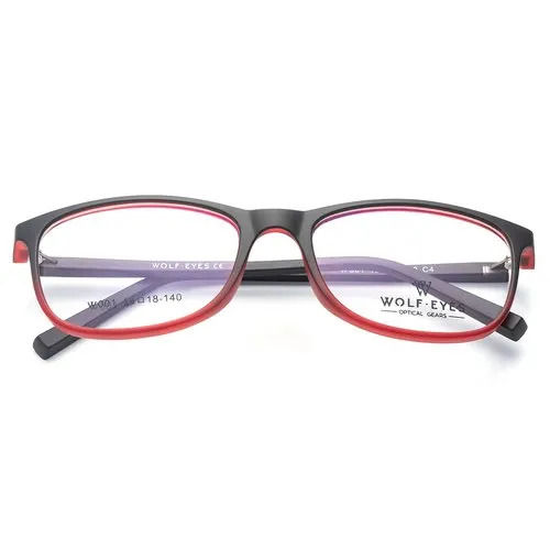 Mirror Stylish Fashionable Light Weight Unbreakable Plain Plastic Optical Frames