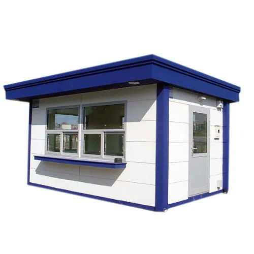 Frp Weather Resistant Color Coated Glass And Mild Steel Prefabricated Cabin