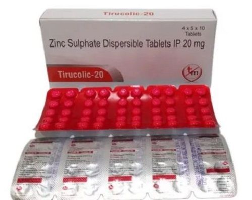 Zinc Sulphate Dispersible Tablets 20 Mg Efficacy: Promote Nutrition