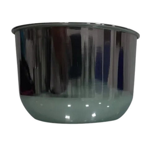 1 Liter Capacity 3 Mm Thick Polished Finish Round Stainless Steel Serving Bowl