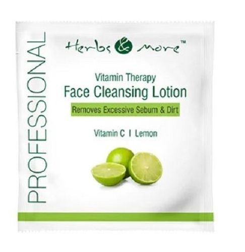 100 Gram Lemon Extract Face Cleansing Lotion For Removing Excessive Sebum And Dirt