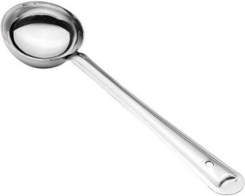 2 Inches Round Head Corrosion Resistant Mirror Finish Stainless Steel Serving Spoon