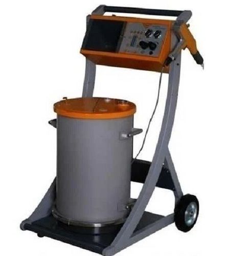 35 Watt Power Manual Mild Steel Electric Powder Coating Machines 