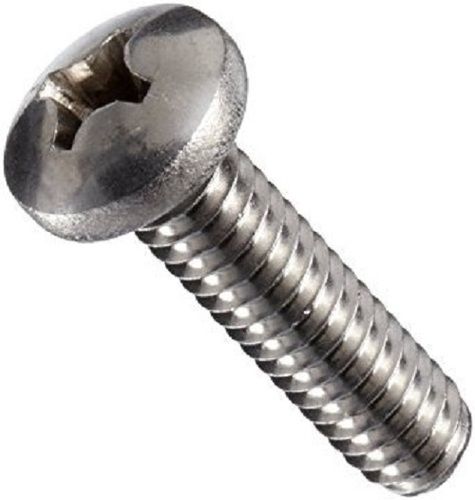 Silver 38 Grams 1.6 Inch Polished Stainless Steel Pan Head Screw