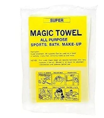 40X30 Cm Plain All Purpose Magic Towel  Age Group: Adults