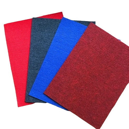 8 Mm Thick Rectangular Plain Poly Propylene And Non Woven Carpet  Waterproof