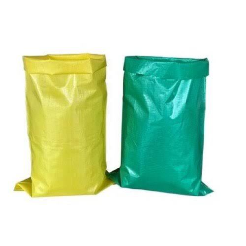  कचरे के उपयोग के लिए विभिन्न रंगों के पीपी बुने हुए बैग में उपलब्ध 