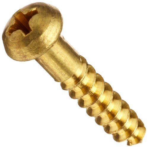 Brass Threaded Head Screws For Machine And Automobile Use