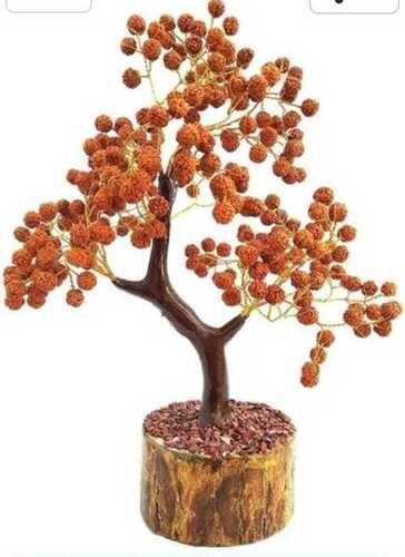 Brown Rudrakha Beads Tree For Religious And Spiritual Use
