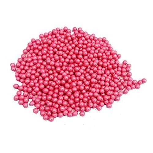 Color Coated Sweet Taste Solid Round Decorative Sugar Ball For Bakery Use