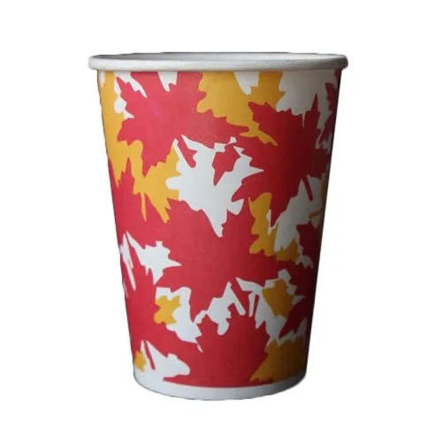 Multi Color Heat And Cold Resistant Round Thick Disposable Printed Paper Cup