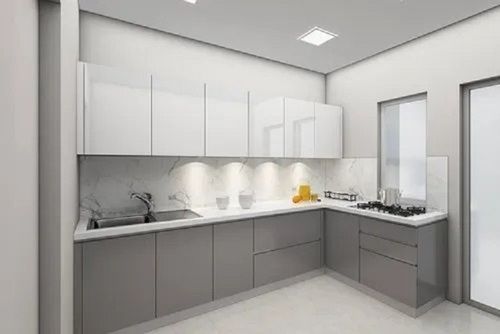 L Shape Modular Kitchen