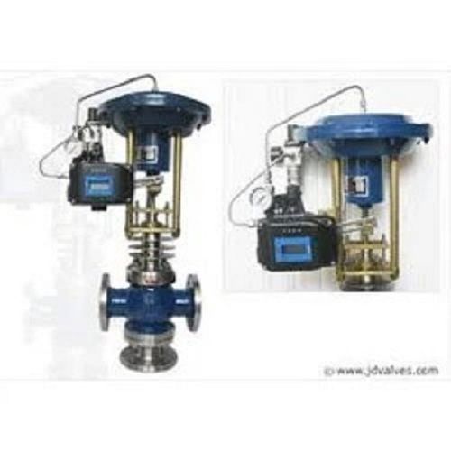 Blue Manual Medium Oil Pressure Medium Temperature Carbon Steel Pneumatic Valve